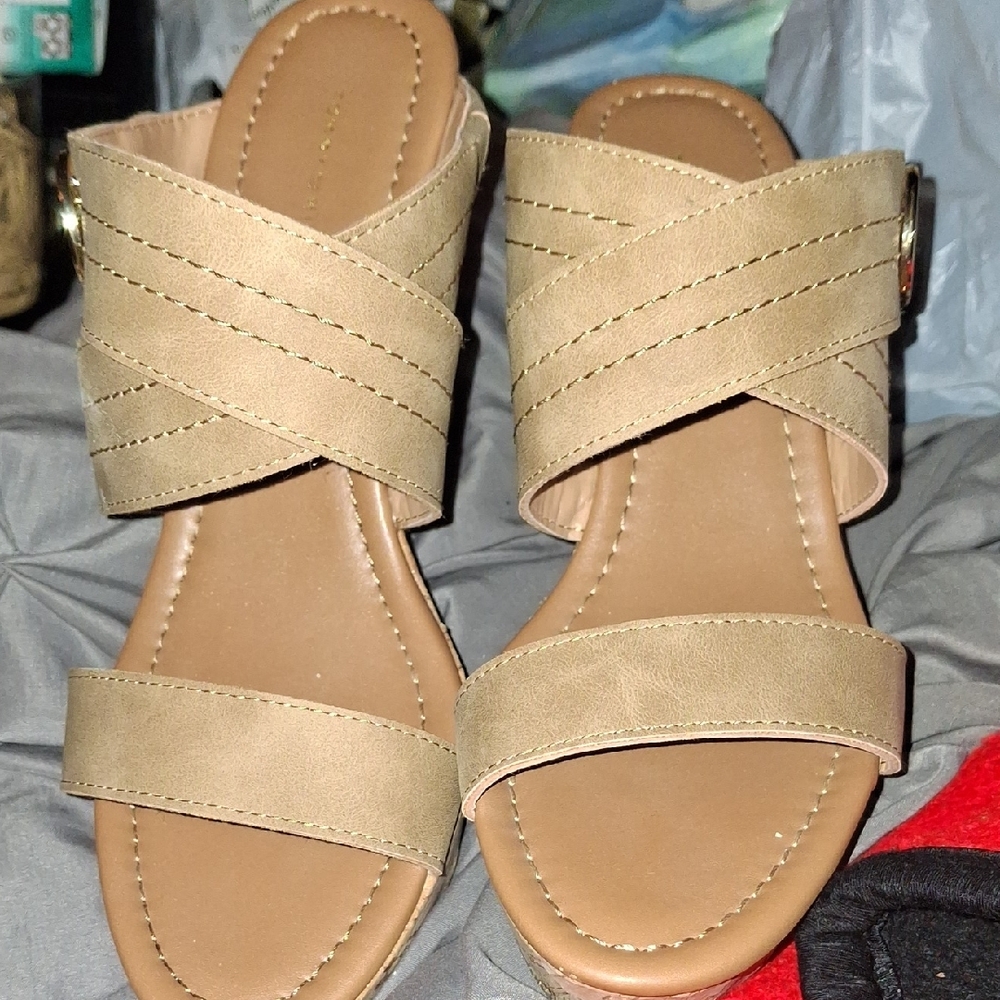 Tommy Hilfiger Beige Sandals